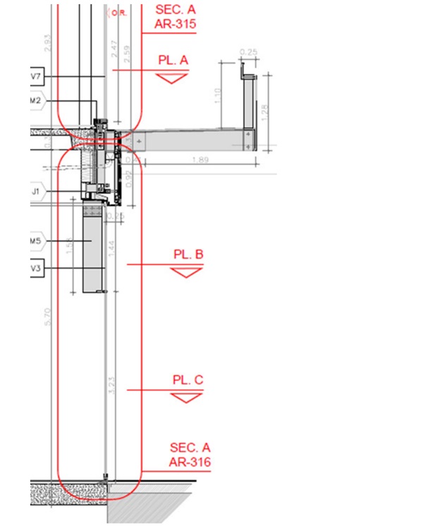 Figure 8. Detail section.