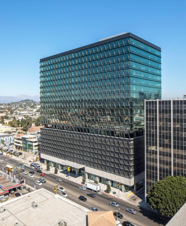 Solarban® 70 glass by Vitro elevates solar control and aesthetics at 510 Vermont in Los Angeles. (Photography: Tom Kessler)