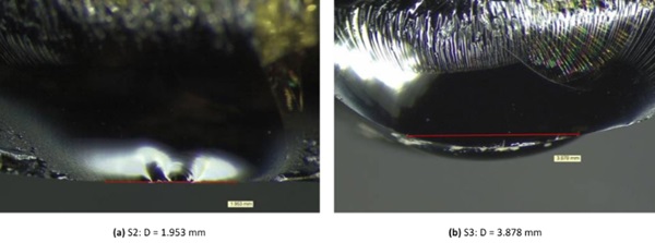 Fig.  13: Mirror Measurement - Mirror Diameter of S2 and S3.