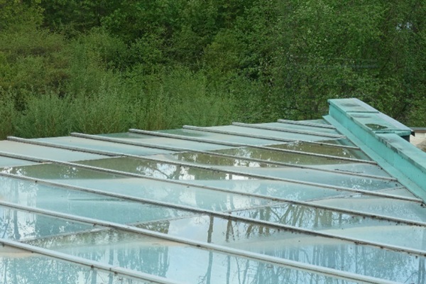 Fig. 12: Glass Roof in current condition.