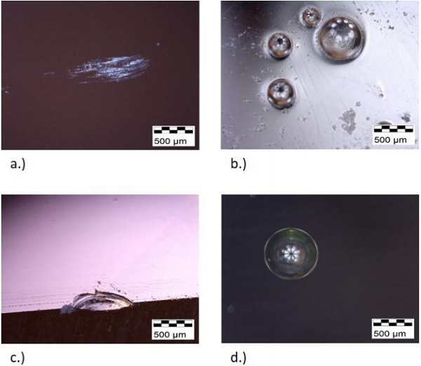 Figure 4 Defects