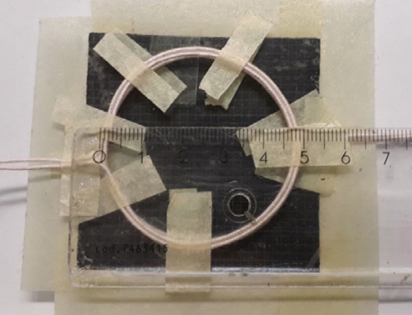 Figure 4. The antenna of the preliminary experimental system.