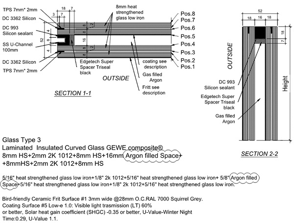 Fig. 6IGU Shop Drawing