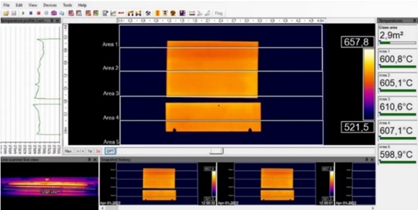 Figure 7: Line Scan Bottom Up