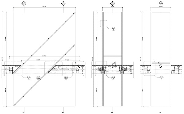 Fig. 7: Section views of one of the two pieces of C-010106, © UAP Company.