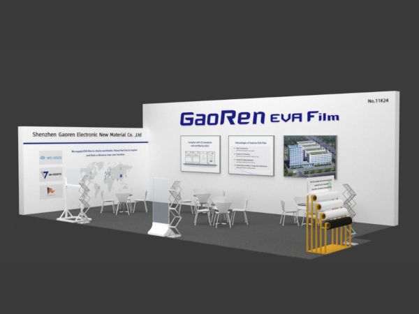 GaoRen EVA Film at glasstec 2024!