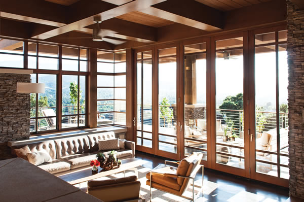 Almaden Valley, California residence blurs the line between indoors and out with Kolbe’s custom windows and doors