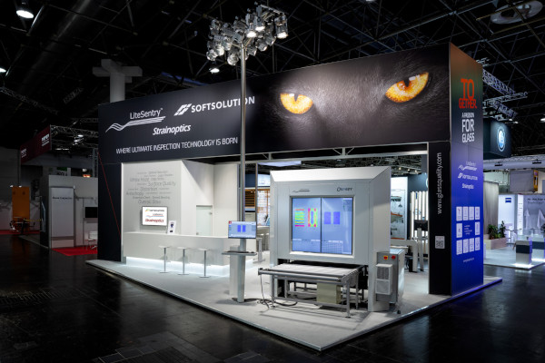 Together, a Passion for Glass: LiteSentry-Softsolution-Strainoptics shines at glasstec 2024