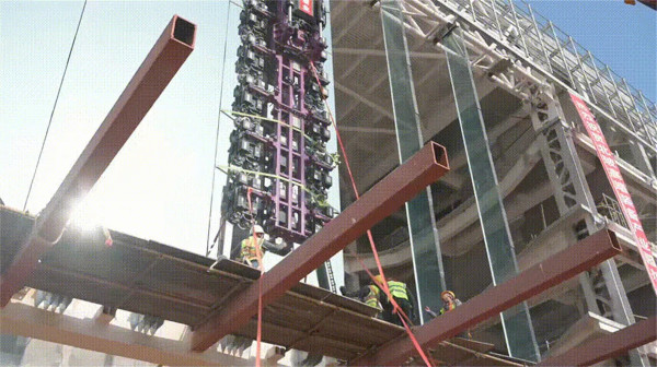 NorthGlass’ First 18.3-Meter "Super Glass" Curtain Wall Successfully Installed