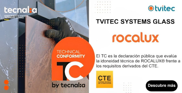 Tvitec has obtained the Technical Conformity by Tecnalia for its innovative ROCALUX Ventilated Facade