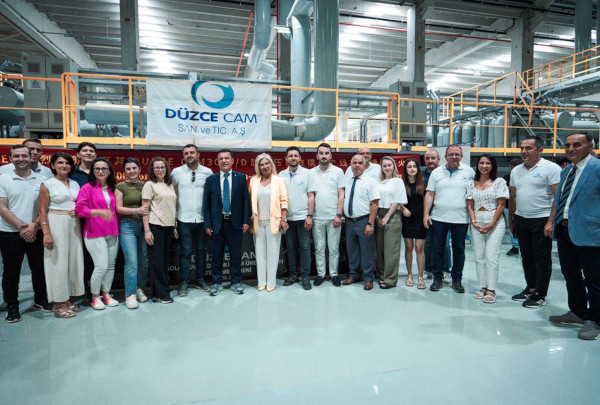 DCS Solar Glass Line was Opened with a Ceremony