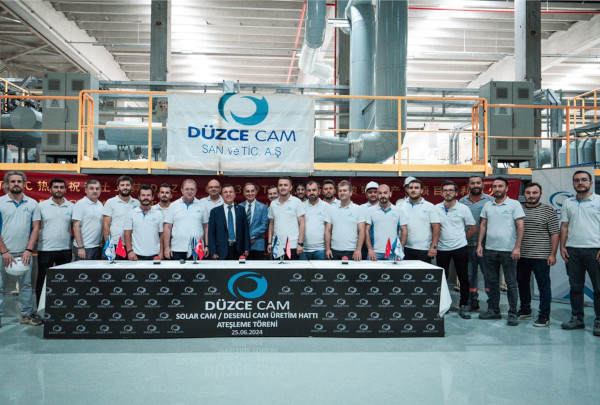 DCS Solar Glass Line was Opened with a Ceremony