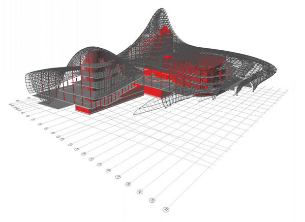 How to build a Zaha Hadid facade: from concept sketches to system fabrication