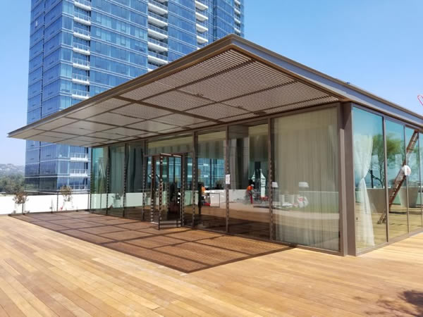 New Rooftop Gym in Century City