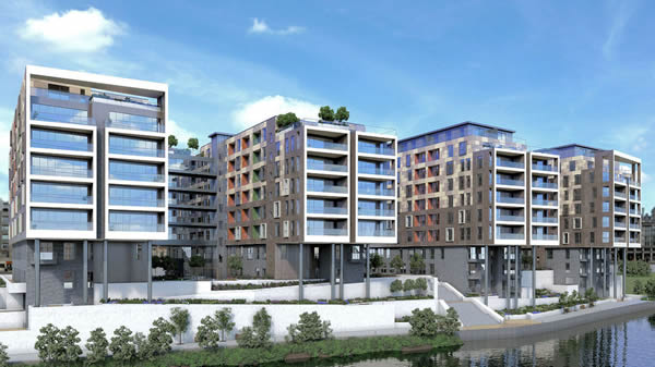 Schöck Isokorb for all three phases of Manchester’s Adelphi Wharf 