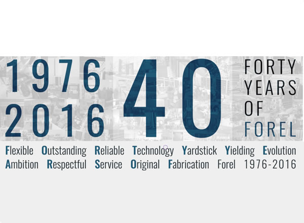40 years of Forel | glassonweb.com