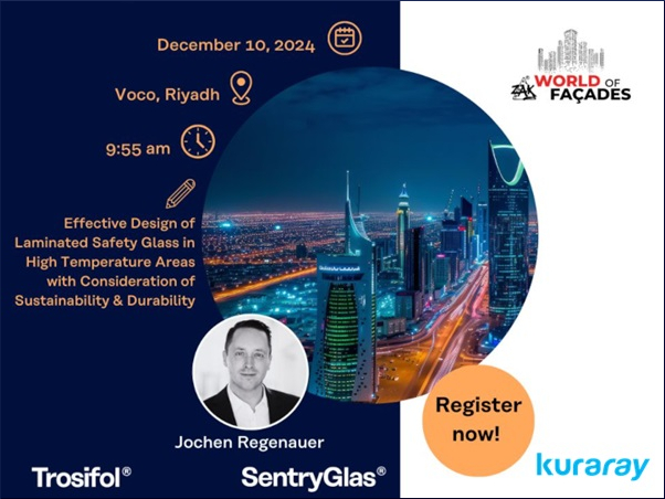 Jochen Regenauer to Speak at ZAK World of Façades in Riyadh