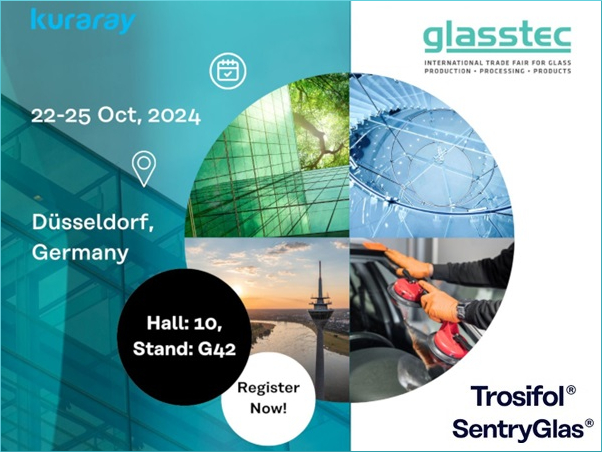 Kuraray puts sustainability center stage at ‘glasstec 2024’