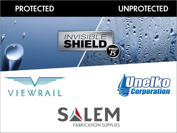 Viewrail Introduces the Invisible Shield® PRO15 Glass Protection & Effectively treats the majority of their glass