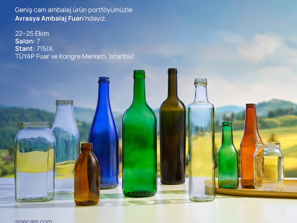 Şişecam Participates in Eurasia Packaging Istanbul Fair 2025 Şişecam Participates in Eurasia Packaging Istanbul Fair 2025