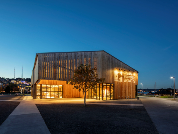 Wagner Education Center at the Center for Wooden Boats (Seattle, WA) Wagner Education Center at the Center for Wooden Boats (Seattle, WA)