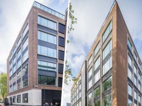 Revitalisation of 25 Charterhouse SQ in London using glass from PRESS GLASS