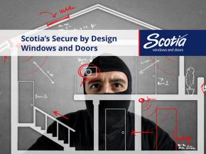 Highly secure windows and doors manufactured by Scotia Windows and Doors