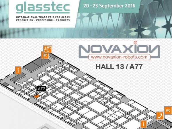 Come visit Novaxion in Glasstec 2016