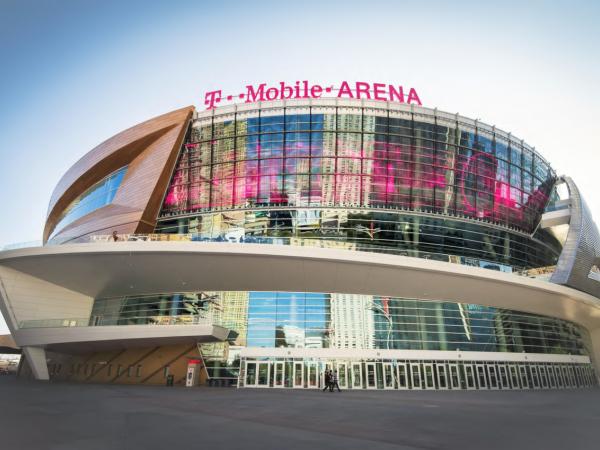 New T-Mobile Arena features cold-formed glass by J.E. Berkowitz ...
