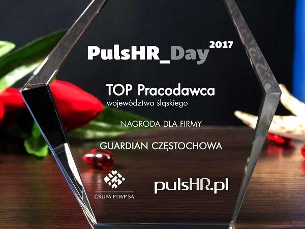 Guardian Częstochowa awarded as employer in the Silesia region