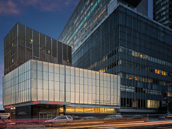 Langone Medical Center makes creative use of textured Starphire Ultra-Clear™ glass