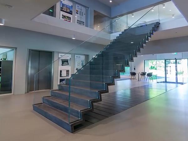 ABT realises ultra-slim hybrid staircase