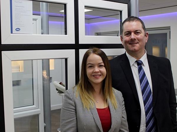Dawn Stockell, Marketing Director and Neil Evans, Sales Director