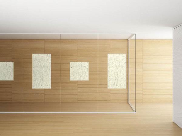 Sound-absorbing walls VetroIN, the features