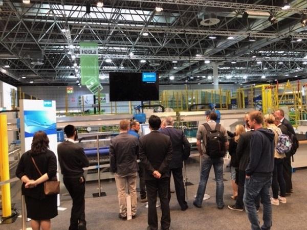 Very successful show for Bystronic glass and HEGLA teams at glasstec 2018