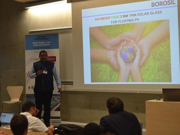 BOROSIL participated in a workshop organised by INES on “Floatovoltaics” at Polytech Chambery, France