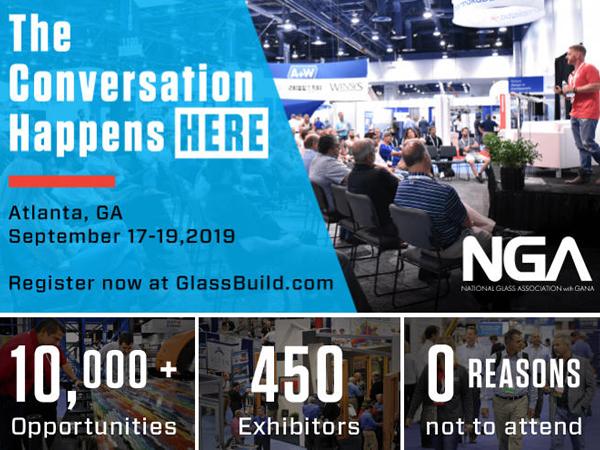 NGA Announces Glazing Executives Forum Programming - Held in conjunction with GlassBuild America