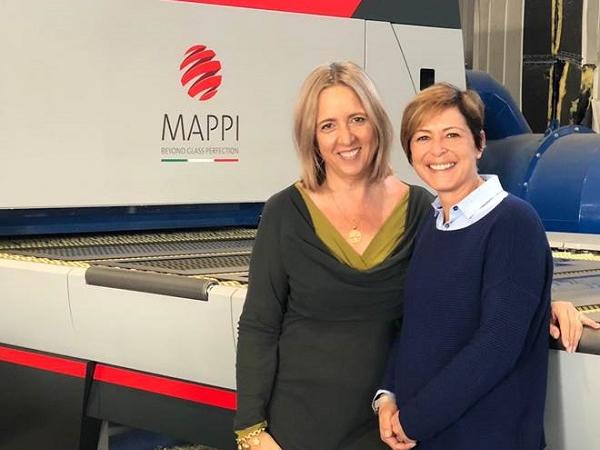 Patrizia Bau with Nancy Mammaro from Mappi