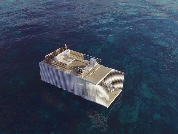 Guardian Glass glazed envelope installed at Punta de Mar, a unique advanced floating accommodation in Spain