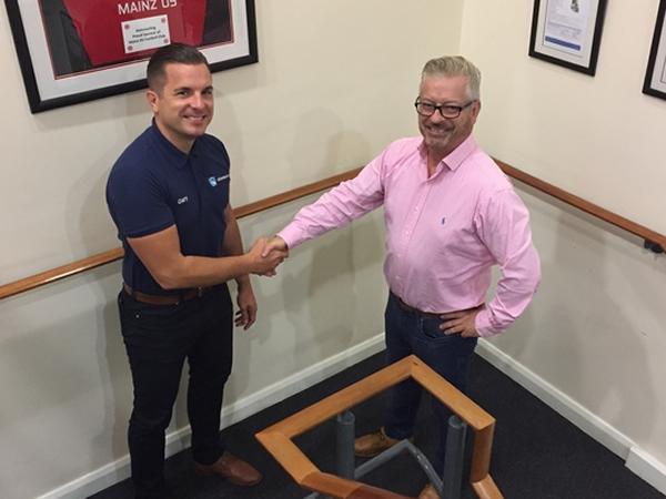 Gary Tamburro (left), its sales director Brian McDonald.