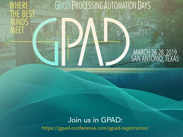 Glaston sponsors Glass Processing Automation Days 2019