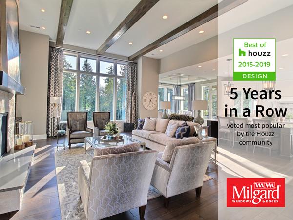 Milgard Wins Best of Houzz Design 5th Year Running