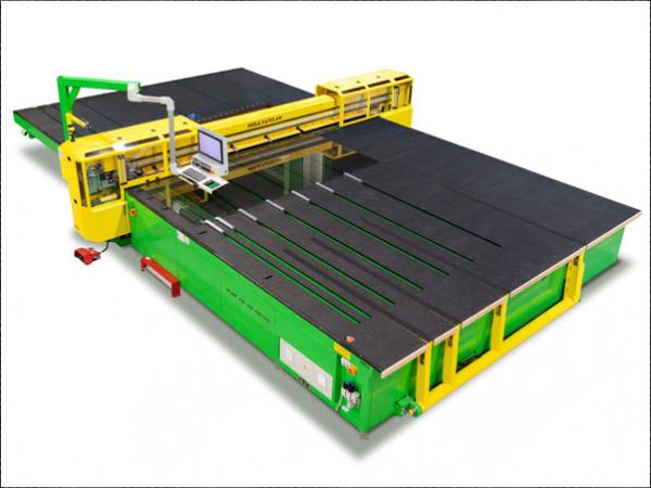 New heating technology: HEGLA shortens cycle time in LSG cutting