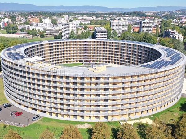 The Vortex student residence - a building with bold architecture | Glas Trösch