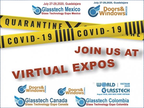 Glasstech Mexico, Doors&Windows Mexico Is Postponed to 2021 Due to COVID-19