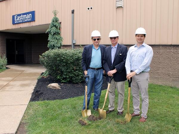 Eastman Machine Breaks Ground on Expansion of Headquarters