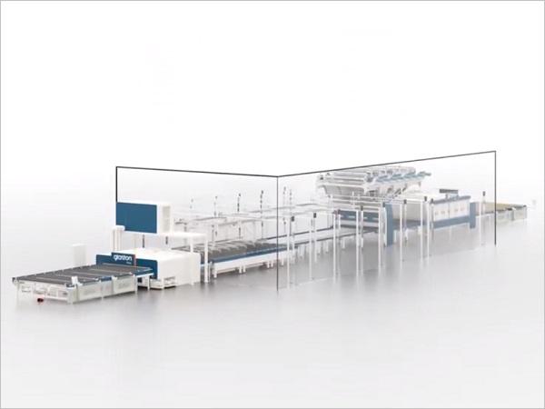 Glaston ProL flat glass laminating line