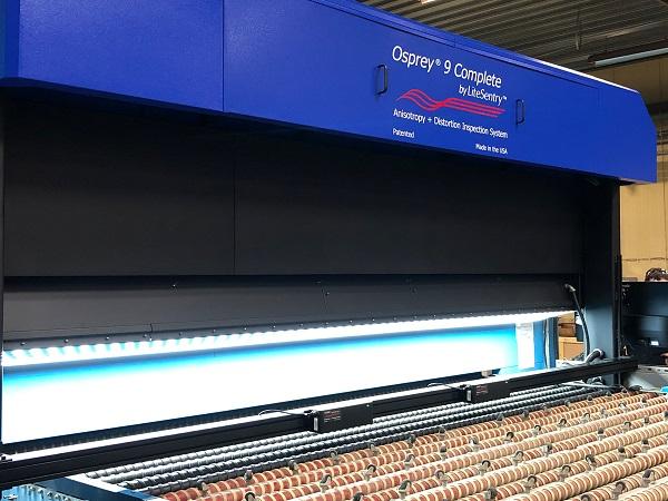 First Osprey System in Scandinavia at Forserum Safety Glass