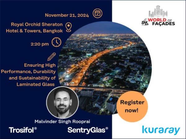 Kuraray to Showcase Sustainable Innovations in Construction at the 166th Edition of the Global Conference – 3rd Edition in Bangkok