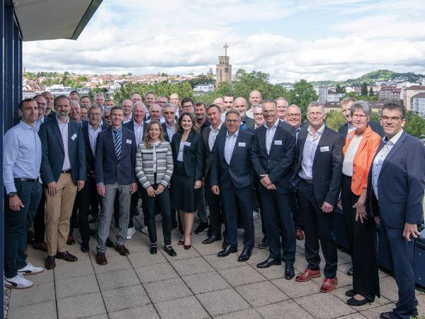 The assembled attendees at the General Assembly of GKFP e.V. and EPPA Deutschland e.V. in Pforzheim © GKFP e.V./Sarah Heuser